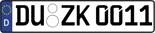 DU-ZK0011