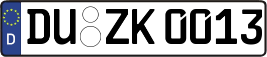 DU-ZK0013