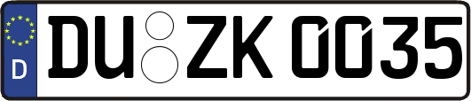 DU-ZK0035