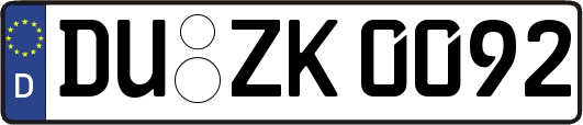 DU-ZK0092