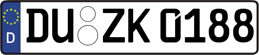 DU-ZK0188