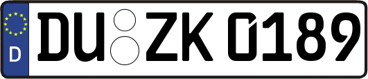 DU-ZK0189