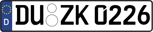 DU-ZK0226