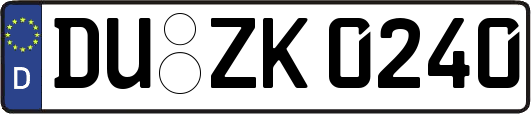 DU-ZK0240