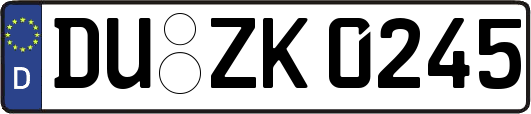 DU-ZK0245