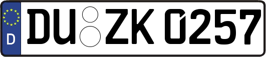 DU-ZK0257