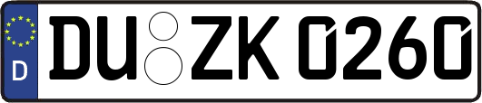 DU-ZK0260