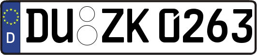 DU-ZK0263