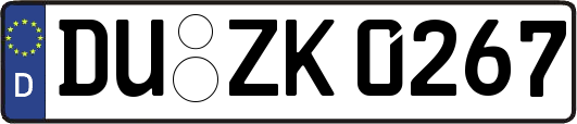 DU-ZK0267