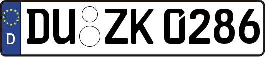 DU-ZK0286