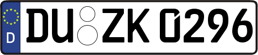 DU-ZK0296
