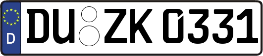 DU-ZK0331