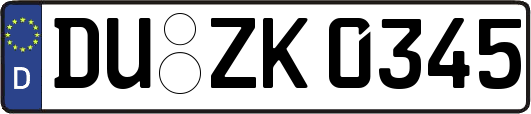 DU-ZK0345