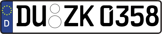 DU-ZK0358