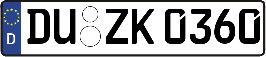 DU-ZK0360