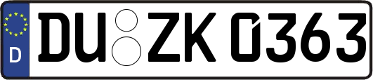 DU-ZK0363