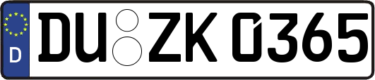 DU-ZK0365