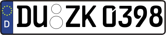DU-ZK0398