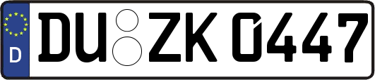 DU-ZK0447