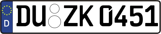 DU-ZK0451