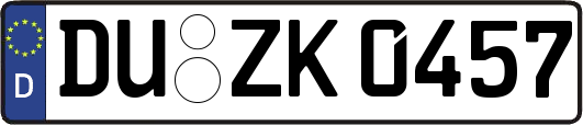 DU-ZK0457