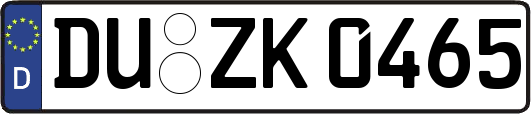 DU-ZK0465