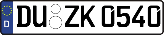 DU-ZK0540