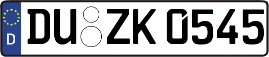 DU-ZK0545