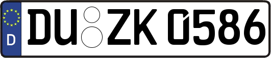 DU-ZK0586