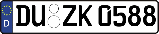 DU-ZK0588