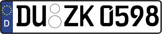 DU-ZK0598