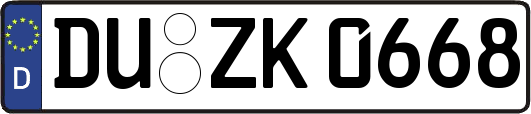 DU-ZK0668