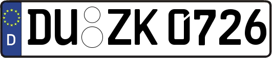 DU-ZK0726