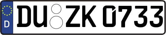 DU-ZK0733
