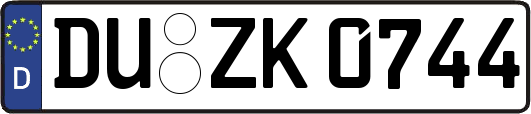 DU-ZK0744