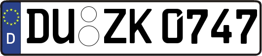 DU-ZK0747