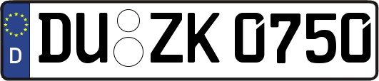 DU-ZK0750