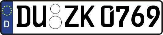DU-ZK0769