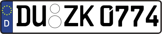 DU-ZK0774
