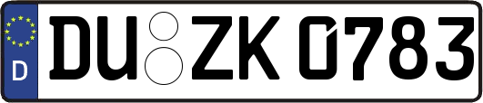 DU-ZK0783