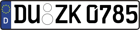 DU-ZK0785