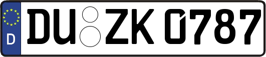 DU-ZK0787