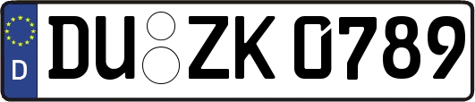 DU-ZK0789