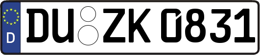 DU-ZK0831