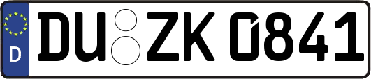 DU-ZK0841