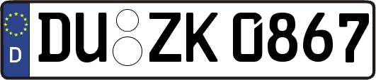 DU-ZK0867