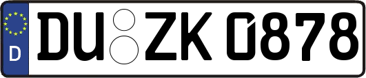 DU-ZK0878