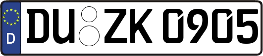 DU-ZK0905