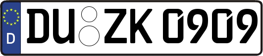 DU-ZK0909