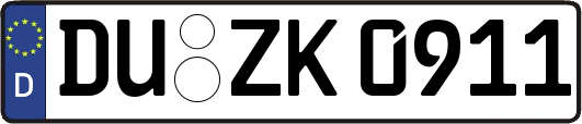 DU-ZK0911